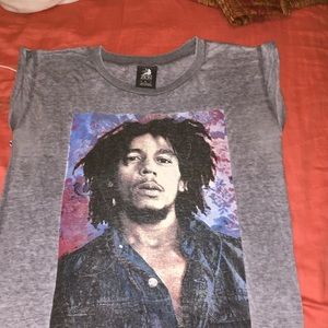 Bob Marley graphic tee